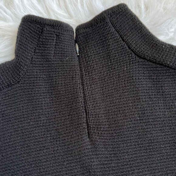 Ba&sh | Black Astana Metal Button Chunky Knit Sweater - Picture 5 of 8